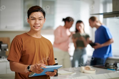 Preview: Cheerful College Student