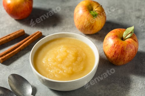 Preview: Organic Homemade Pureed Apple Sauce