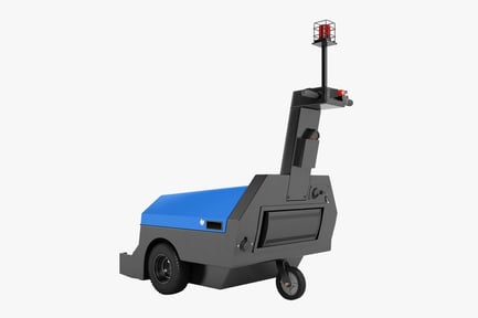 Preview: Automated Shopping Cart Pusher with Safety Light