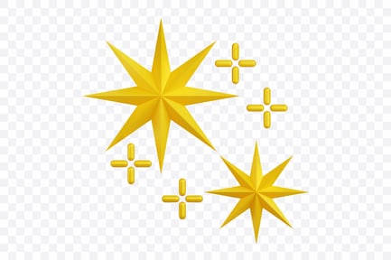 Preview: Radiant Sparkle Stars