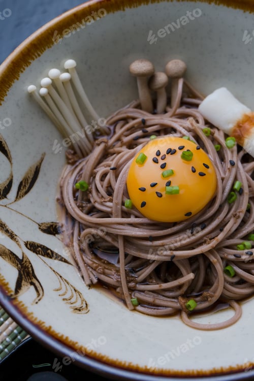 Preview: Soba with yolk