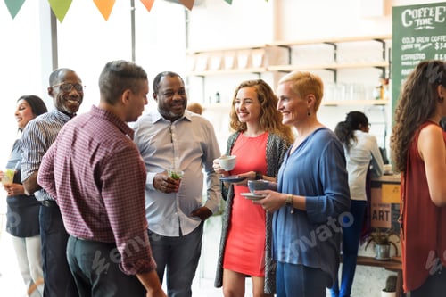 Preview: Diversity People Party Brunch Cafe Concept