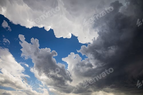 Preview: Under the Base of a Storm Looking up at the Edge of the Anvil