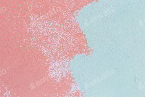 Preview: close-up of peeling painted wall, copy space