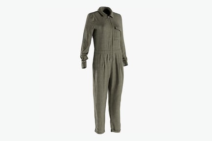 Preview: Women's Olive Green Jumpsuit