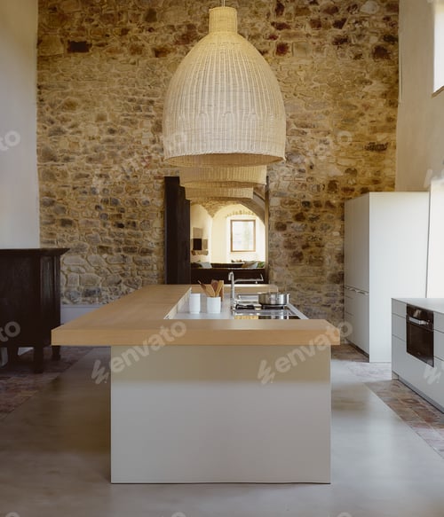 Preview: Interior with kitchen