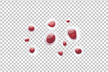 Preview: Viruses or Cells in the Blood 3D Icon