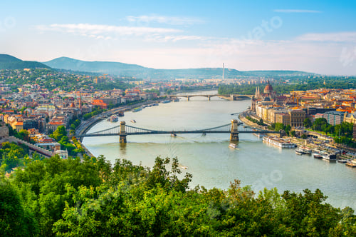 Preview: Budapest at sunset