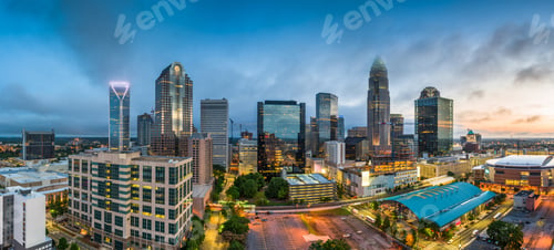 Preview: Charlotte, North Carolina Cityscape