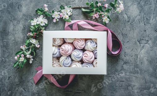 Preview: Box with sweet marshmallow