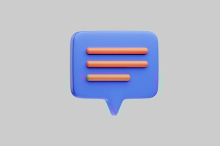 Preview: Simple chat bubble message