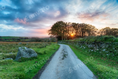 Preview: Sunset over Bodmin Moor