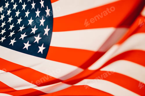 Preview: Usa national America flag background as symbol of democracy and patriot us memorial day 4th of july