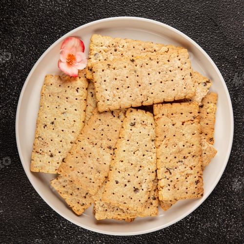 Preview: cracker whole grain healthy food durum wheat cookies tasty snack fresh gourmet food
