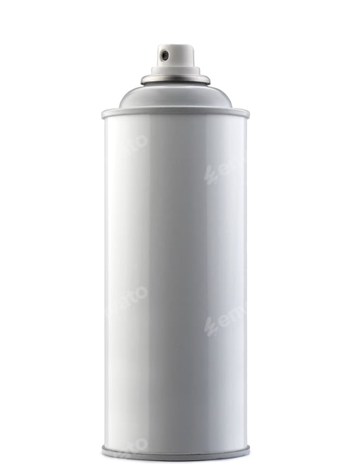 Preview: Spray bottle isolated on white background