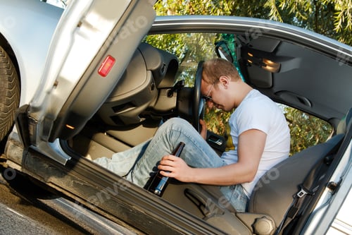 Preview: Drunk guy in the car