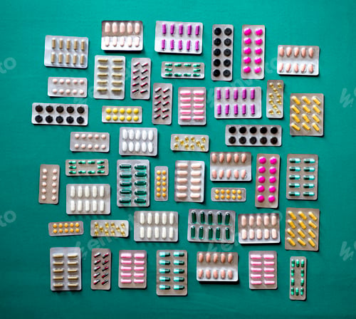 Preview: Pharmaceutical medications and healthcare concept