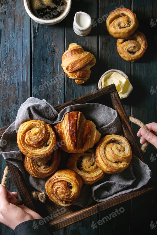 Preview: Puff pastry buns