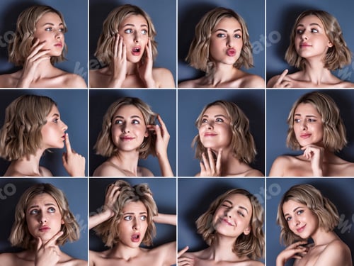 Preview: Woman Shows Variety of Emotions and Expressions
