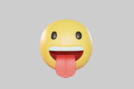 Preview: Emoji with tongue out character