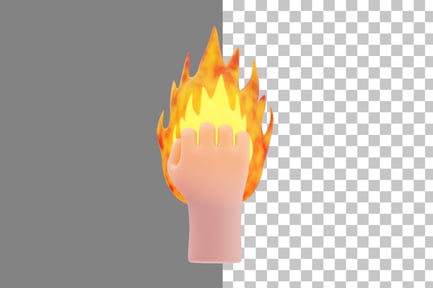 Preview: Fire 3D Icon