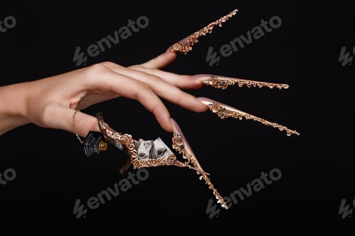 Preview: Art manicure.