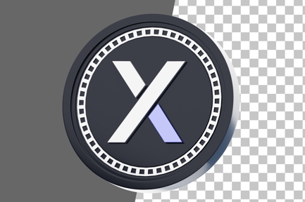 Preview: dYdX 3D Icon