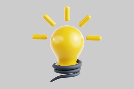Preview: Cartoon idea light bulb
