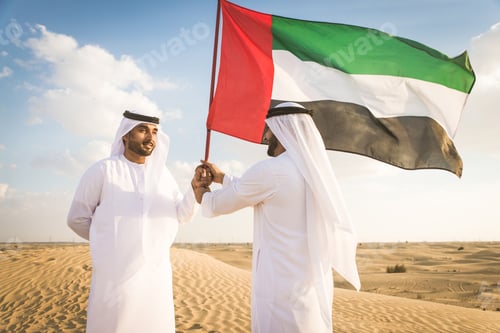 Preview: Arabic men in the desert
