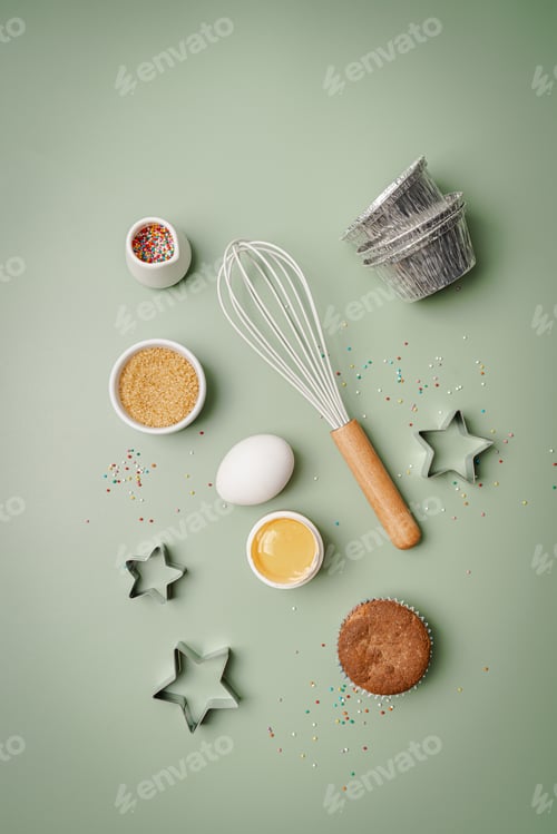 Preview: Baking or cooking background.