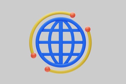 Visualização: Conexão de rede global