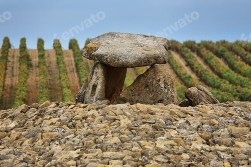 Preview: Dolmen named Shack of the Sorceress in Laguardia, Spain.