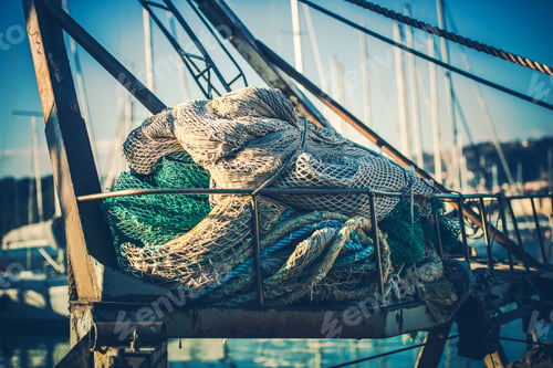 Preview: Fisherman Fishing Nets