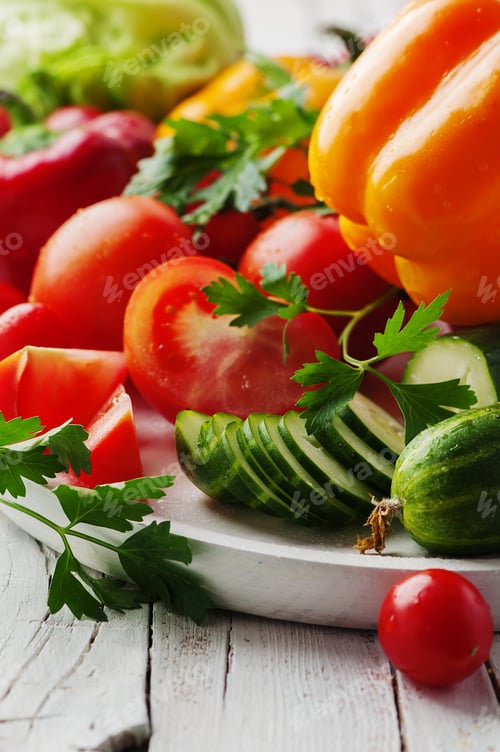 Preview: Concept of healthy and vegan eating