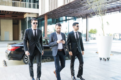 Preview: Protection Officers Moving With Celebrity At Campus