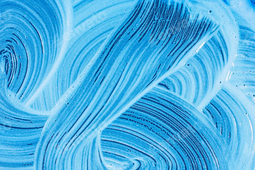Preview: Drops- Liquid Foam. Fluid Aqua- Abstract Pattern Nature. Background- Cleansing Wash. Shampoo