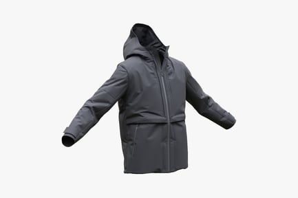 Preview: Hooded Parka Hiking Jacket