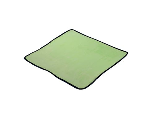 Preview: green napkin isolated on white background