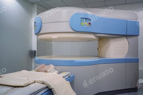 Preview: Modern MRI Scanner at hospital