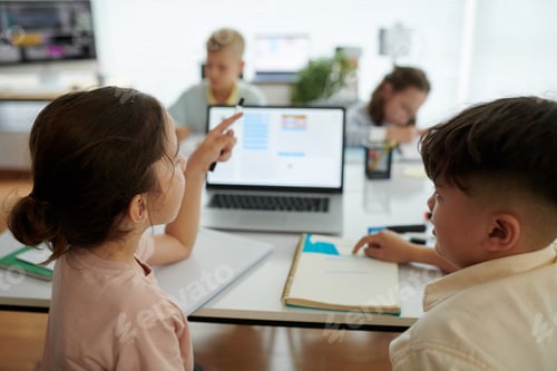 Preview: Group of Children Engaging in Learning Activities