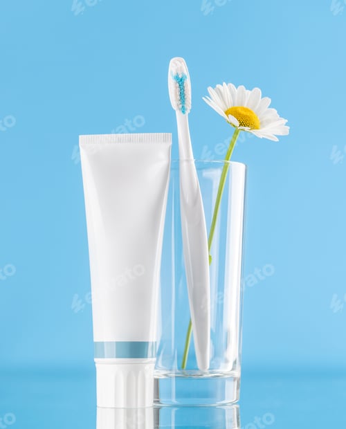 Preview: Toothpaste and toothbrush