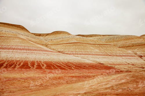 Preview: Unique geological feature known as tiger-striped mountains