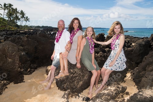 Preview: Happy Family together at the beach