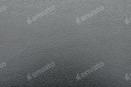 Preview: Texture of dark grey leather as background, closeup