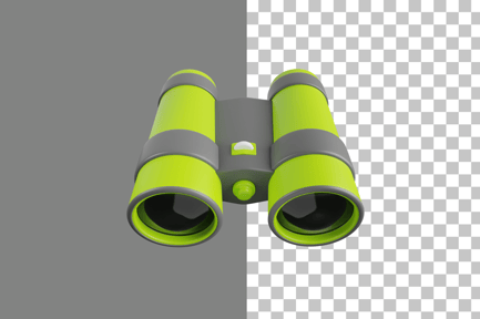 Preview: Binocular 3D Icon