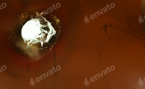 Visualização: Antiga sobreposição de fita de filme queimada.