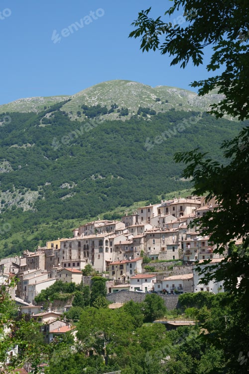 Preview: Barrea, old village at Abruzzo National Park