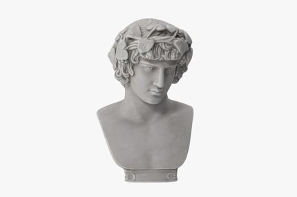 Preview: Dionysus Ivy Crown Bust - Greco-Roman God