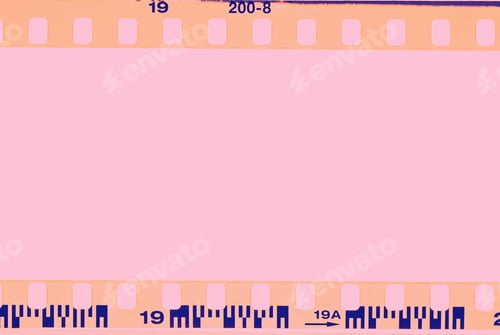 Preview: Film strip, real high-res 35mm film strip scan with signs of usage on bezel.