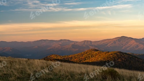 Preview: Sunrise On Max Patch Max Patch Mountain Appalachian Mountains, Tennessee & North Carolina